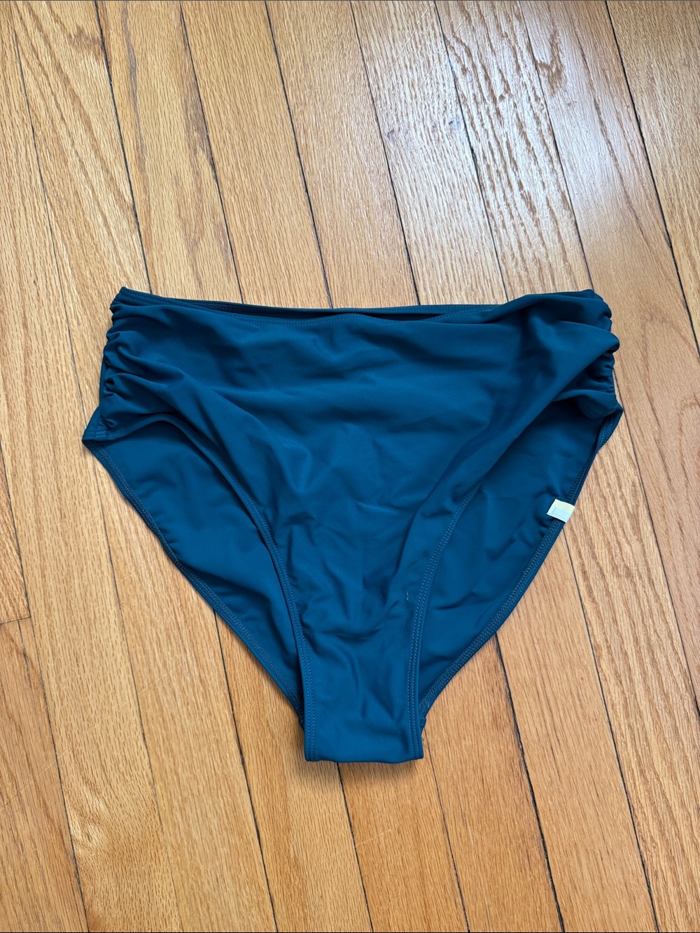 Summersalt High-Rise Ruched Women's Swim Bottoms in Seaweed